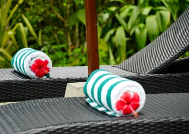 Towel OutSide Deck Chair